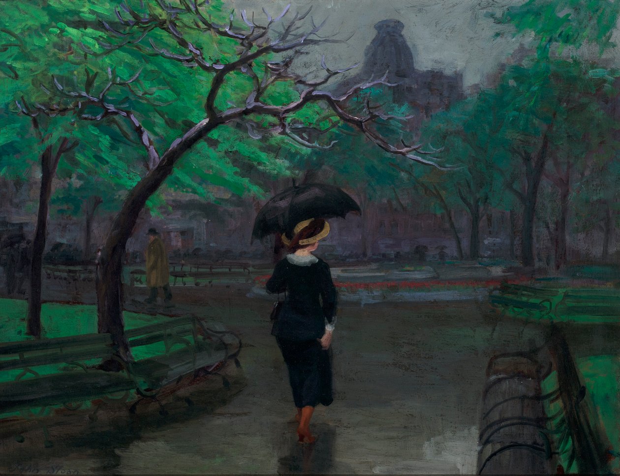 Spring Rain, New York by John French Sloan