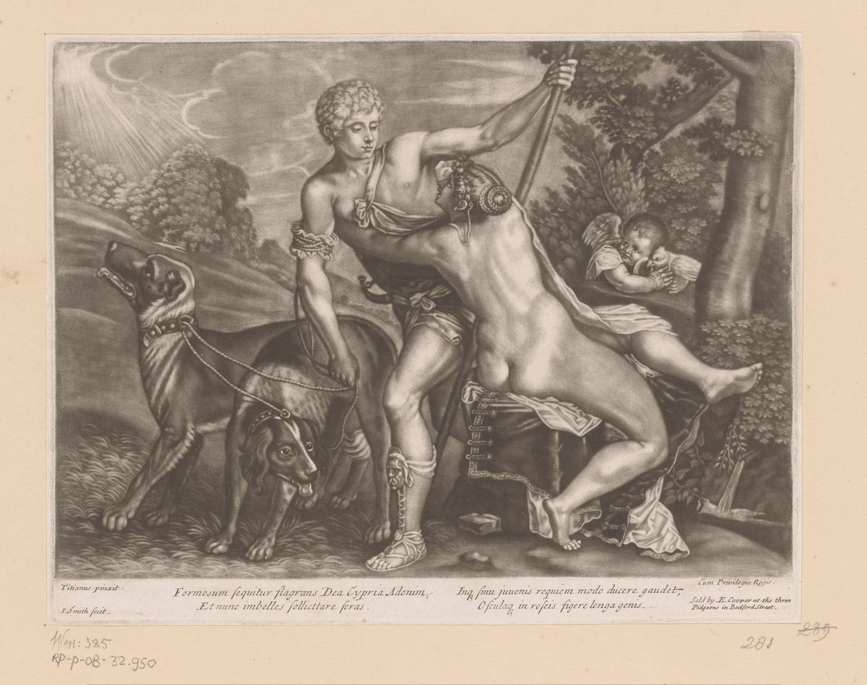 Venus and Adonis by John Smith