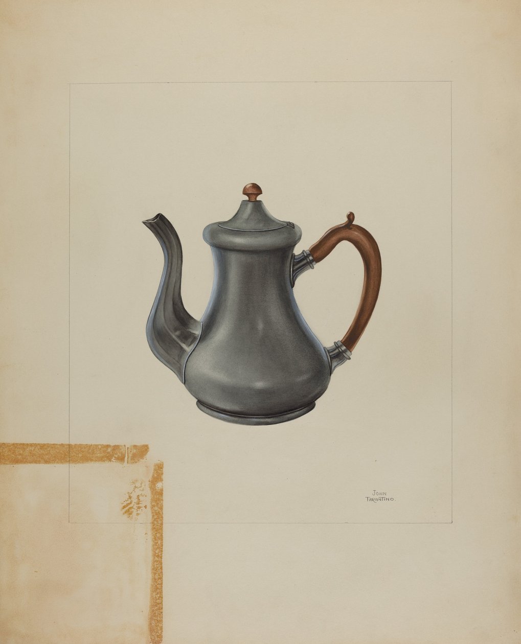 Pewter Teapot by John Tarantino