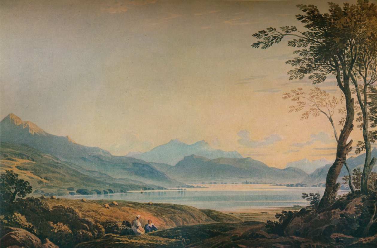 Windermere from Bowness by John Varley I