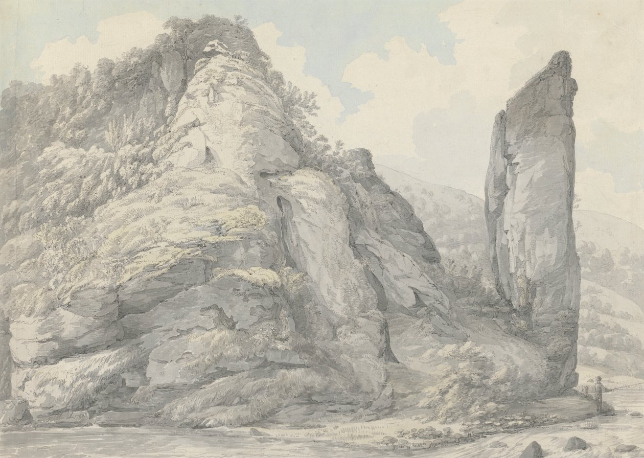 Landscape in Derbyshire by John Webber