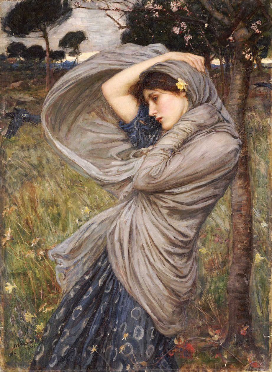 Boreas, 1903 by John William Waterhouse