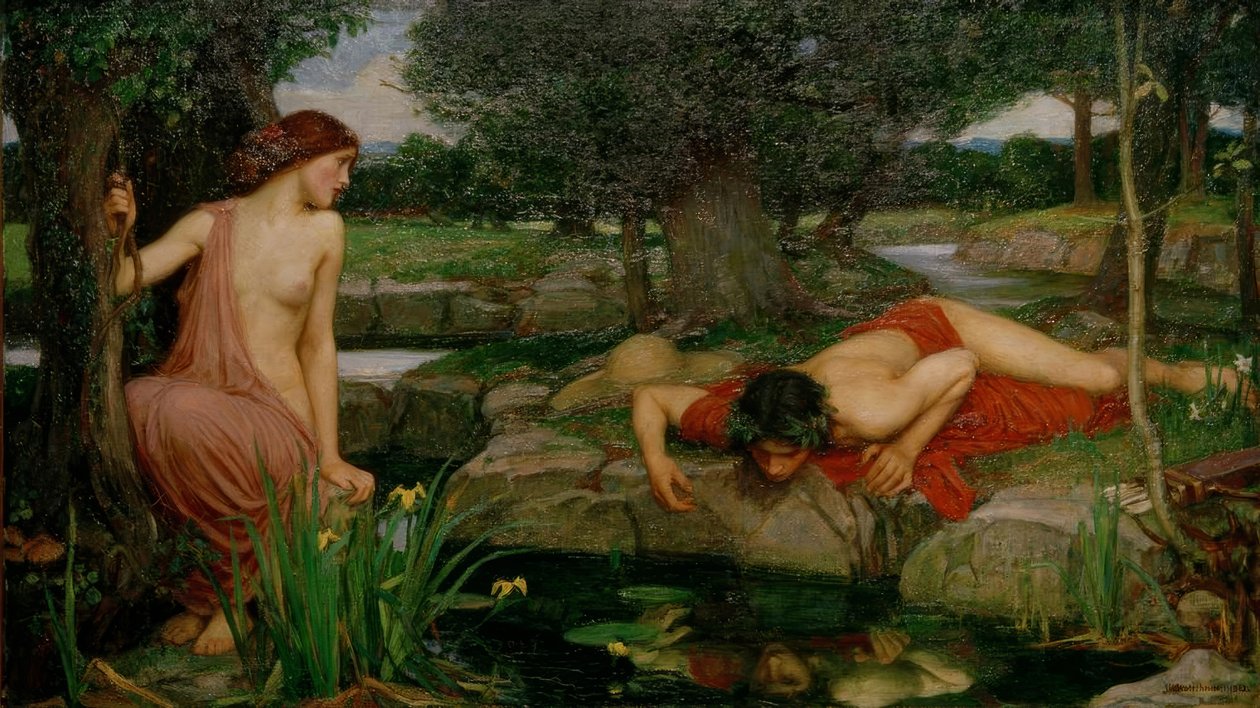 Echo and Narcissus by John William Waterhouse