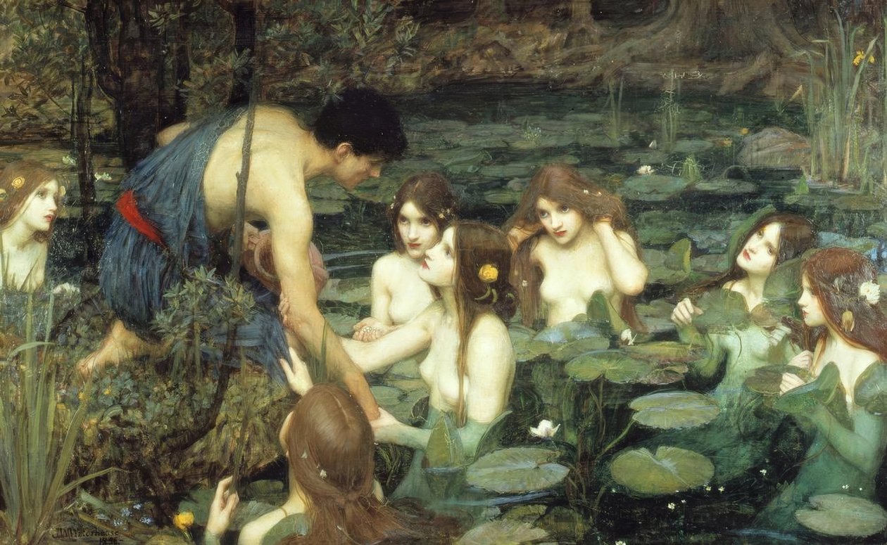 Hylas and the Nymphs by John William Waterhouse