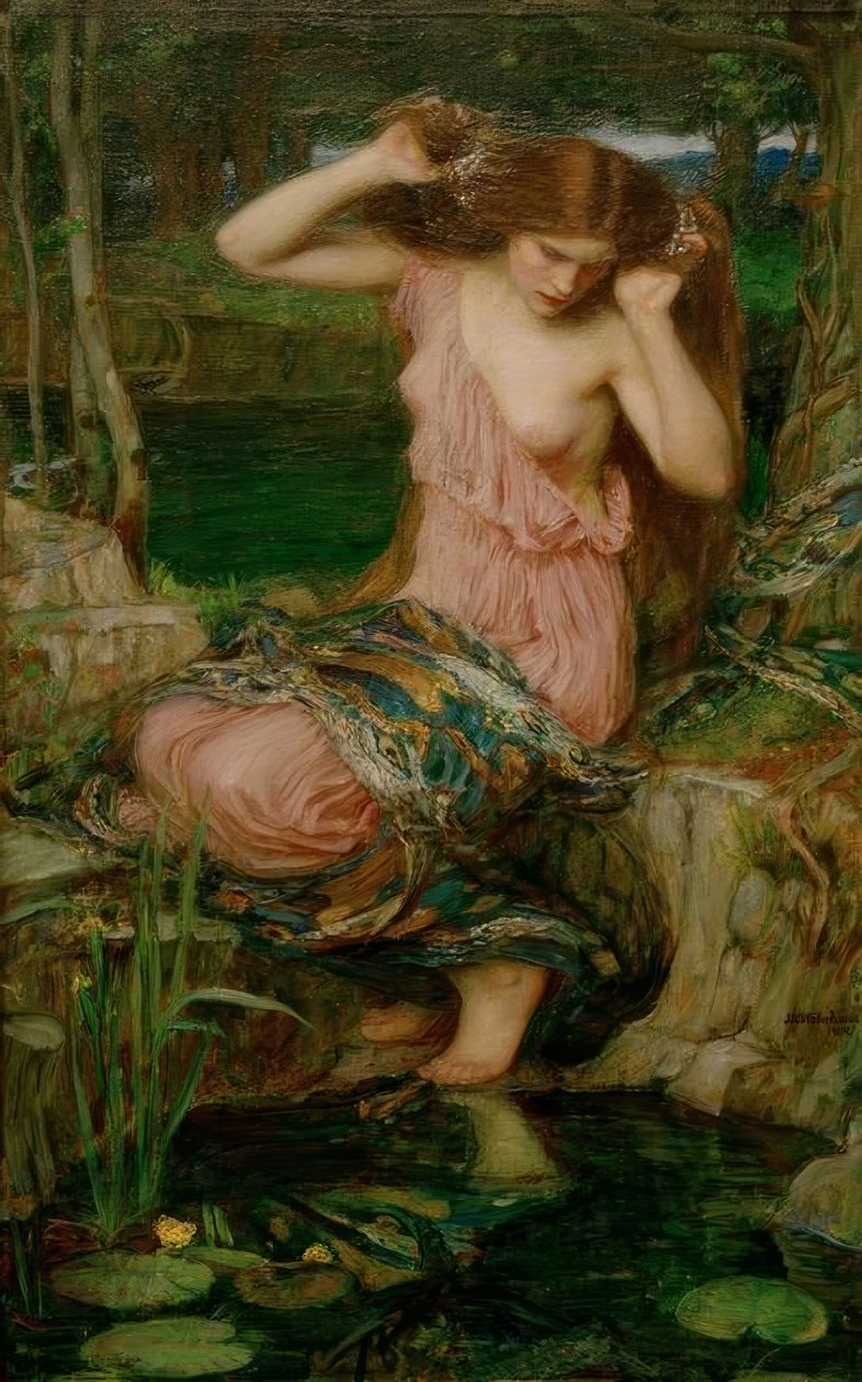 Lamia by John William Waterhouse