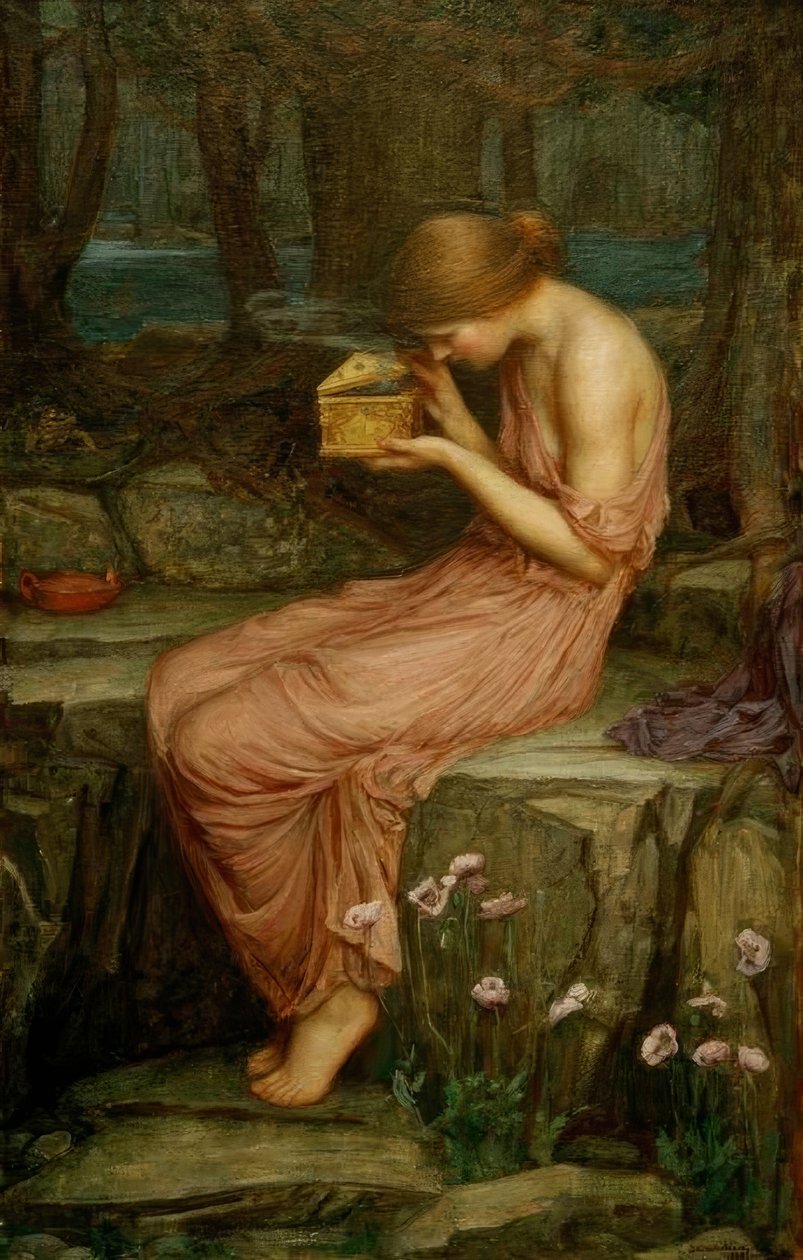 Psyche Opening the Golden Box by John William Waterhouse