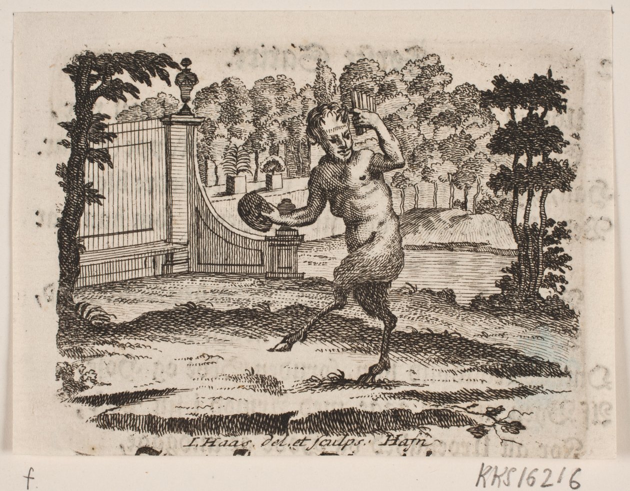 Vignette with Satyr by Jonas Haas