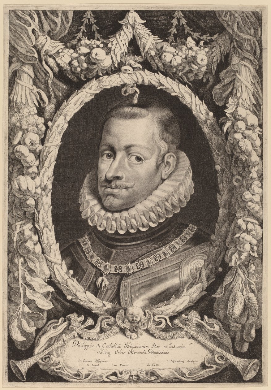 Philip III, King of Spain by Jonas Suyderhoff