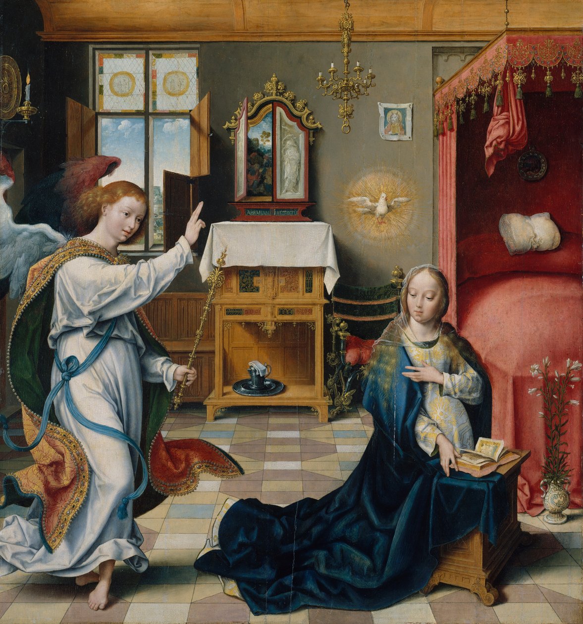 The Annunciation by Joos van Cleve