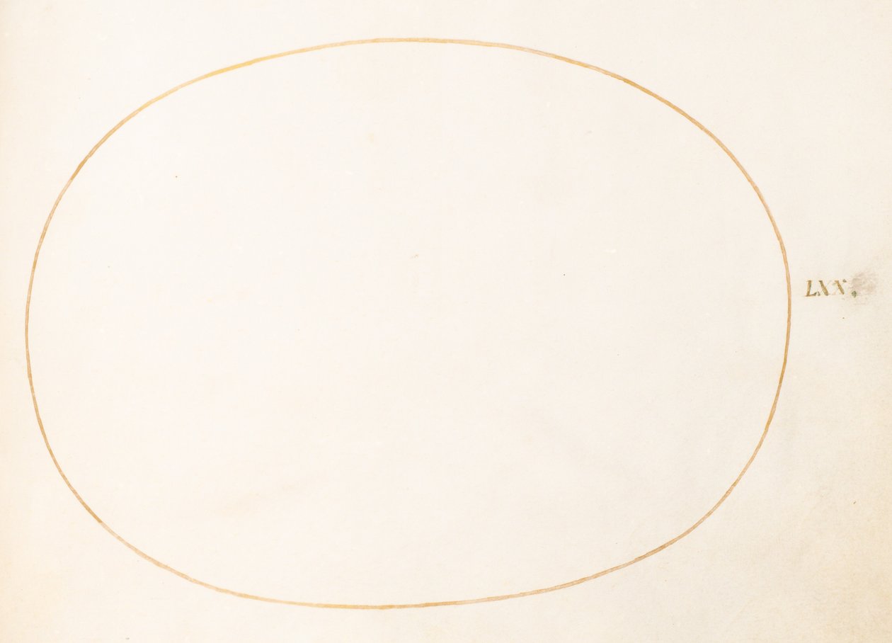 Plate 70: Empty Oval by Joris Hoefnagel
