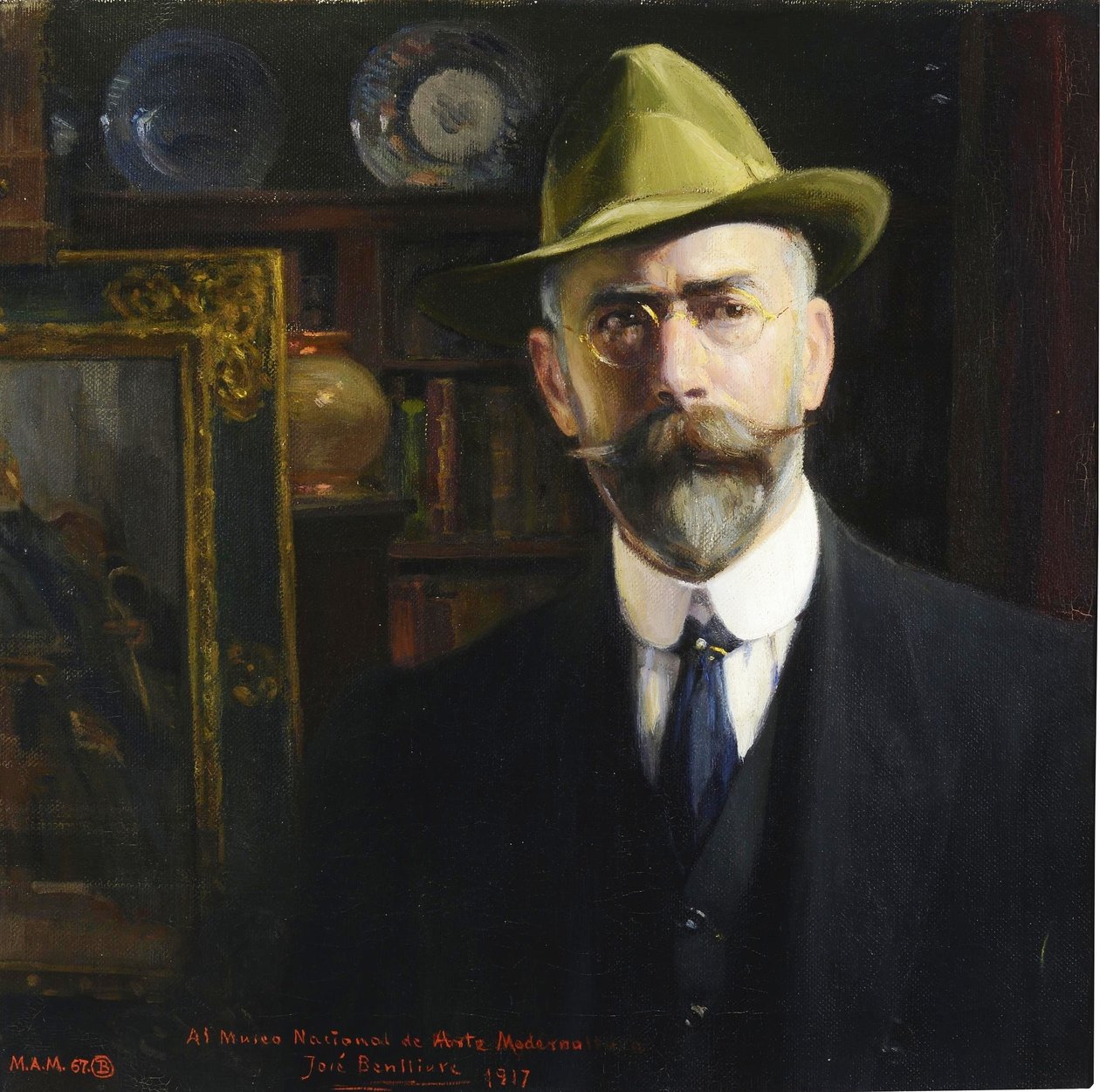 Self-Portrait by Jose Benlliure y Gil