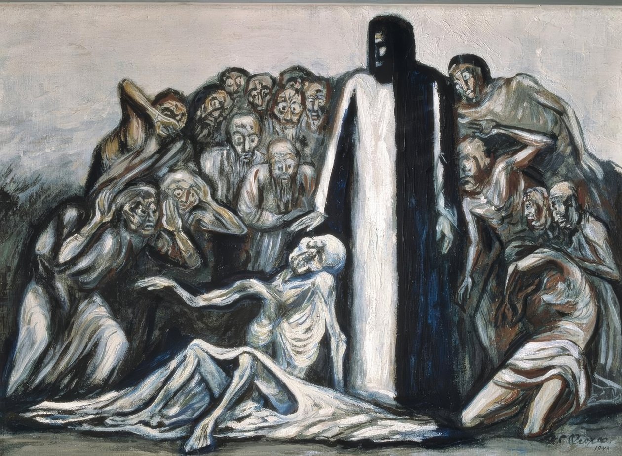 The Raising of Lazarus by José Clemente Orozco