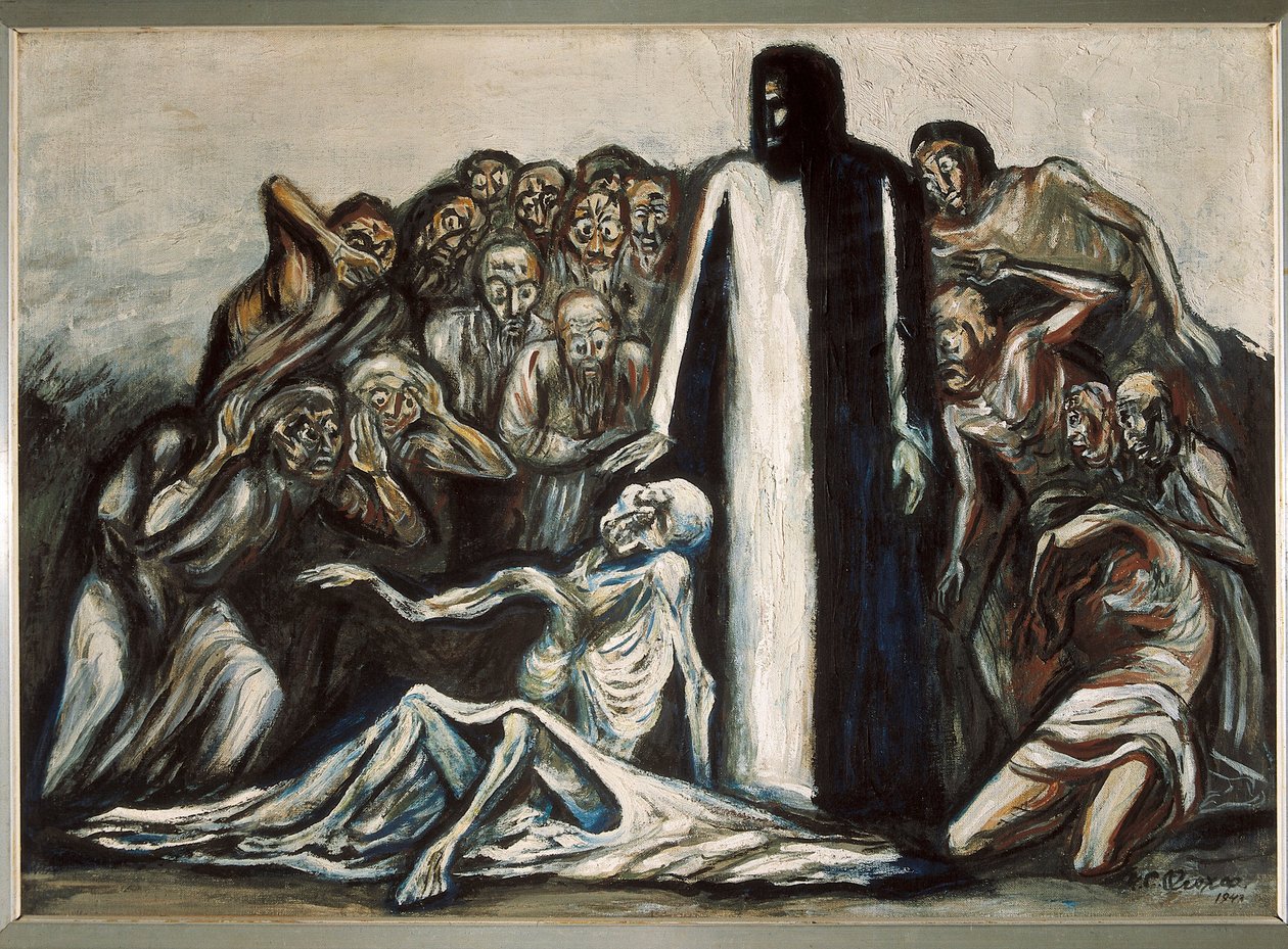 The Raising of Lazarus by José Clemente Orozco