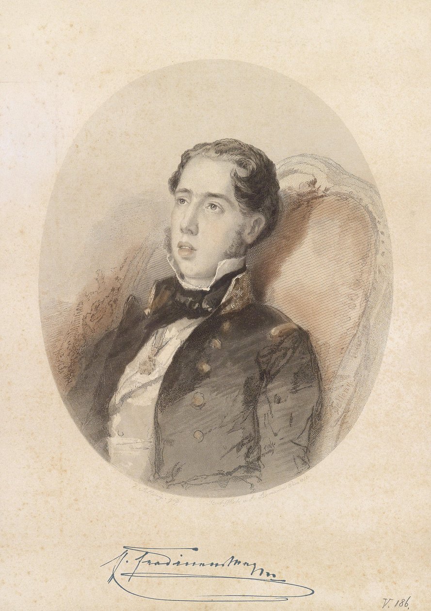 Archduke Ferdinand Maximilian by Josef Axmann