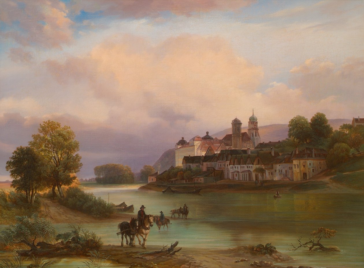 Klosterneuburg Monastery by Josef Gerstmeyer