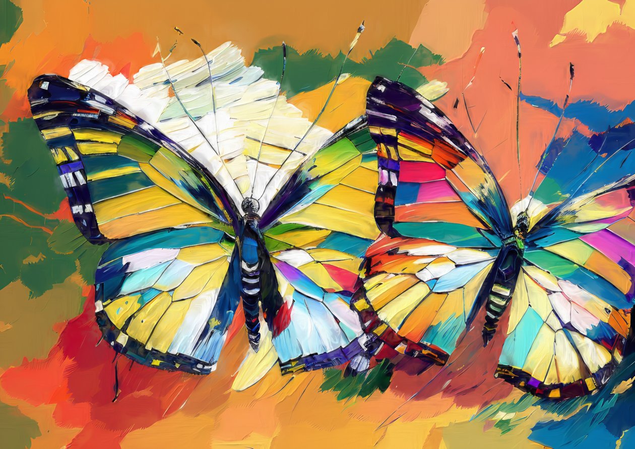 Butterflies 3 by Josef Johann Michel