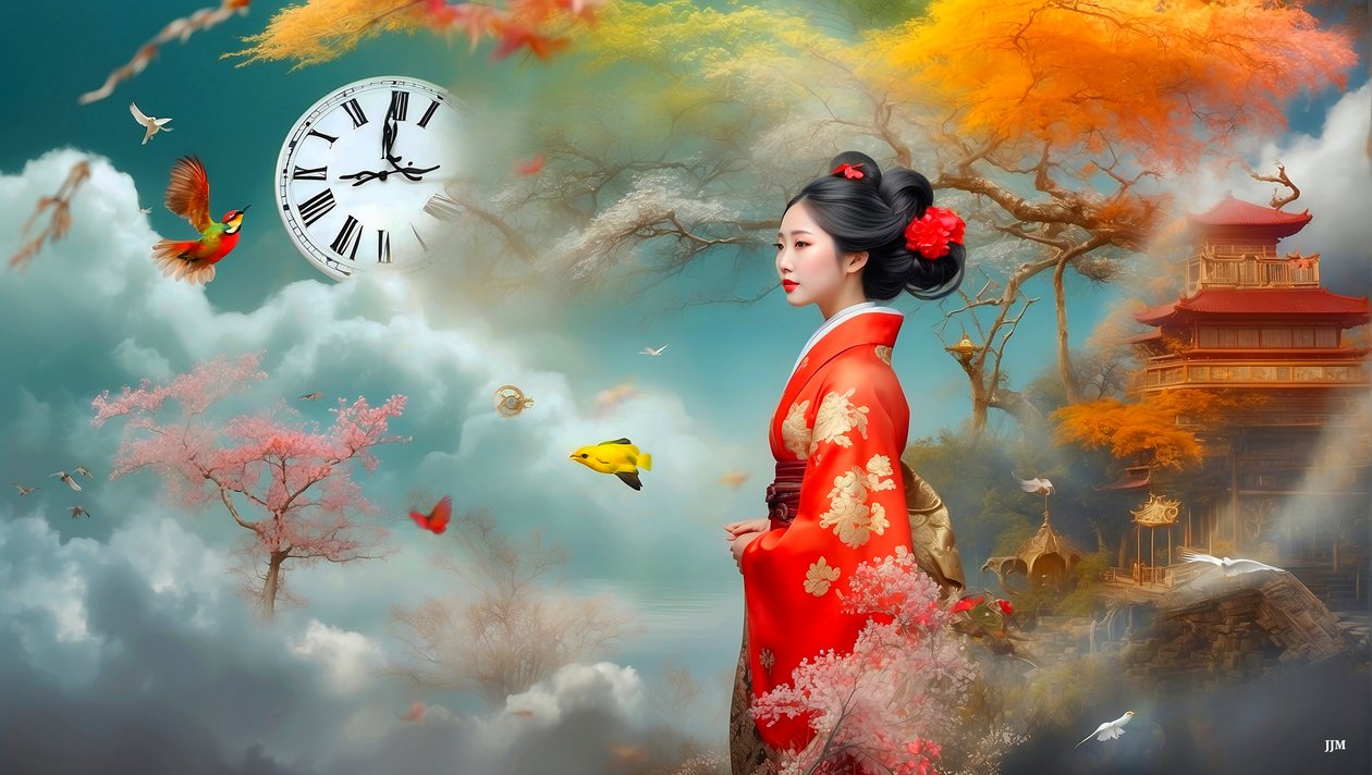 Dreamcore - Breathlessly Timeless Japanese 04 by Josef Johann Michel