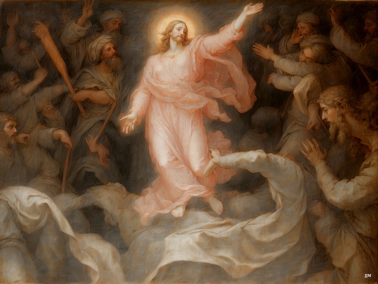 Jesus Resurrection 02 by Josef Johann Michel