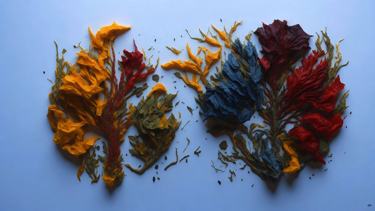 Feng Shui Representing 5 Elements by Josef Johann Michel