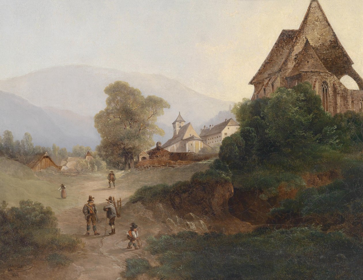 In the Countryside by Josef Theurich
