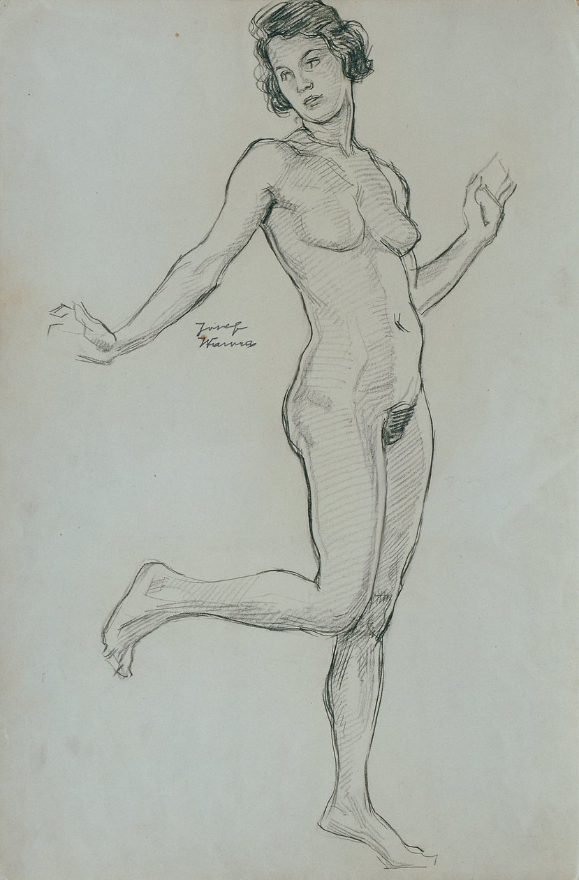 Study of a Nude by Josef Wawra