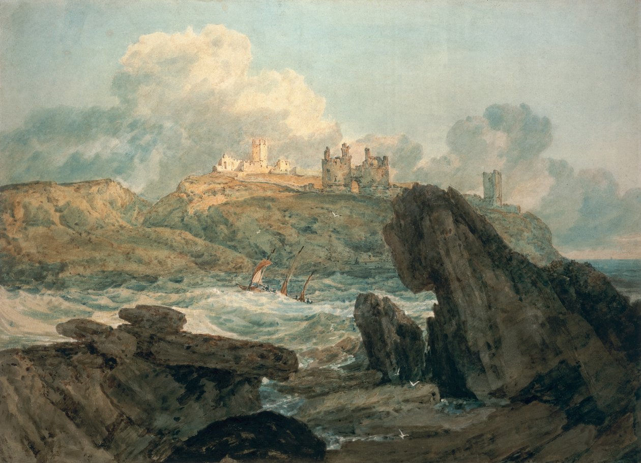 Dunstanburgh Castle by Joseph Mallord William Turner