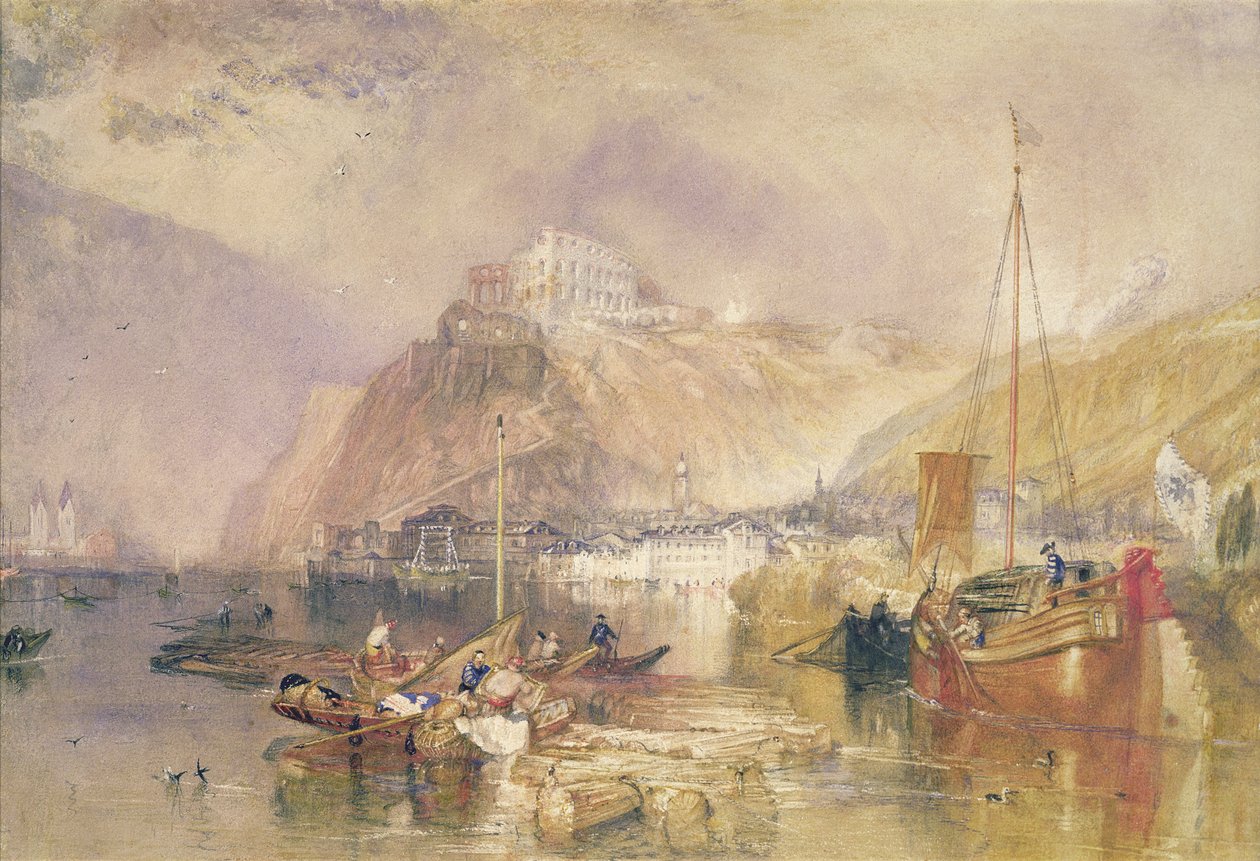 Ehrenbreitstein by Joseph Mallord William Turner