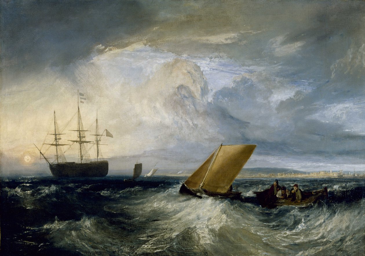 Sheerness as Seen from the Nore by Joseph Mallord William Turner