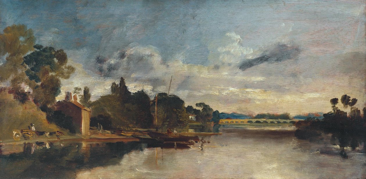 The Thames near Walton Bridges by Joseph Mallord William Turner