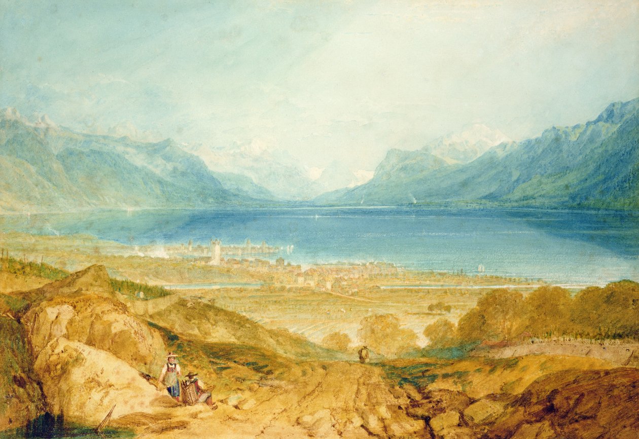 Vevey, Lake Geneva by Joseph Mallord William Turner