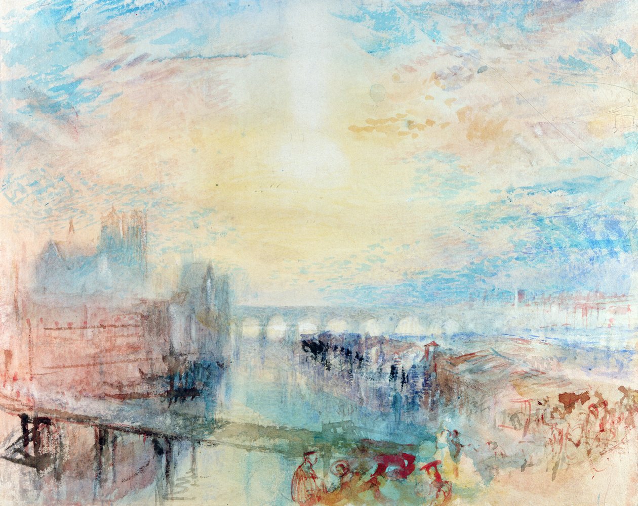 View of Lyons by Joseph Mallord William Turner