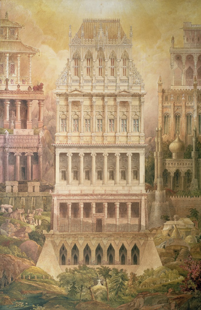 Comparative Architecture by Joseph Michael Gandy