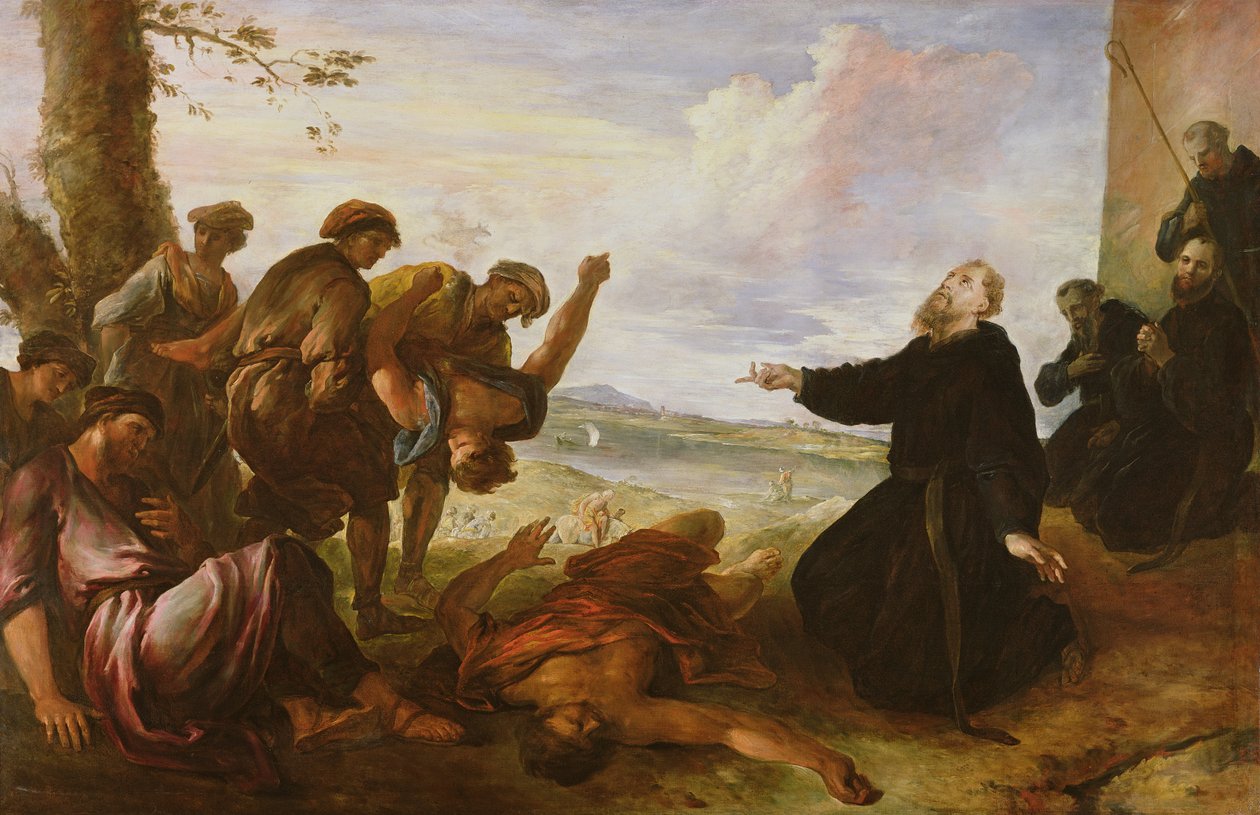 St Augustine Helping the Sick by Joseph Parrocel