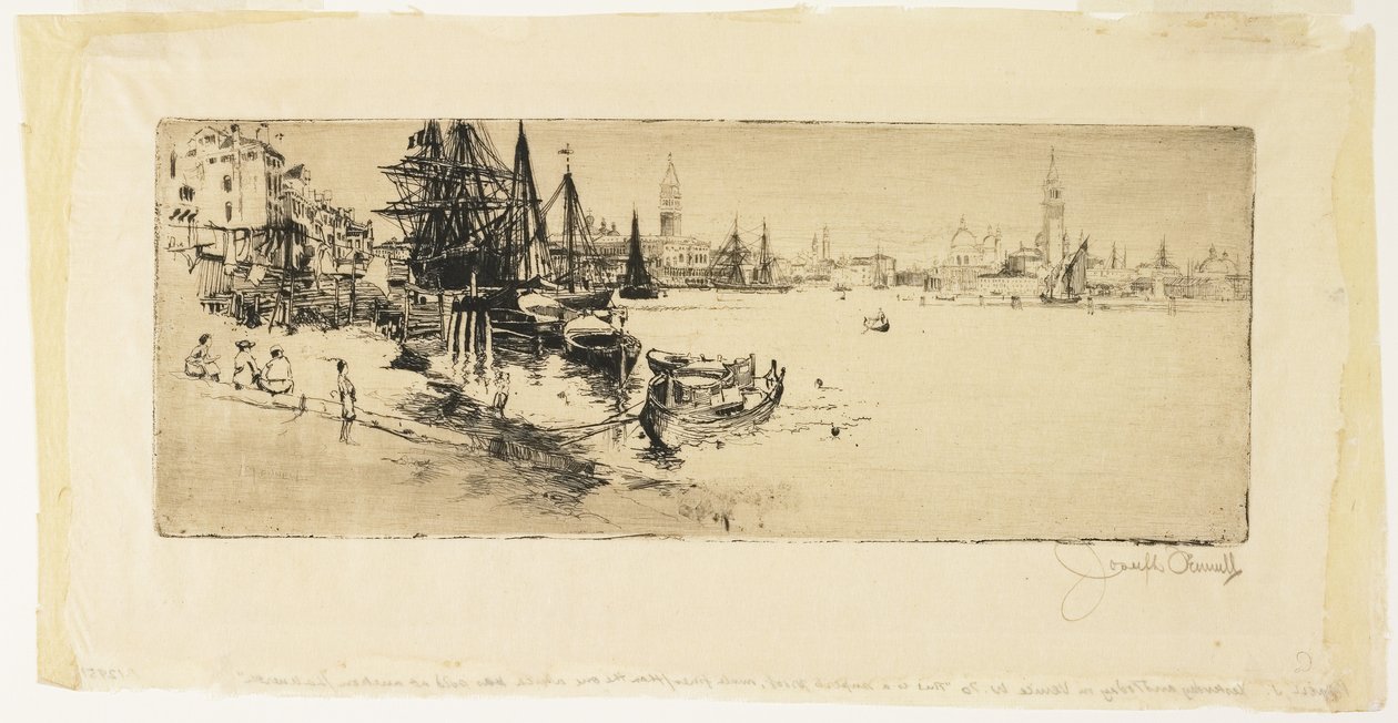Yesterday and Today in Venice by Joseph Pennell
