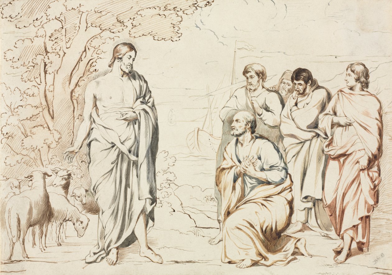 Christ and His Disciples by Joseph Brett