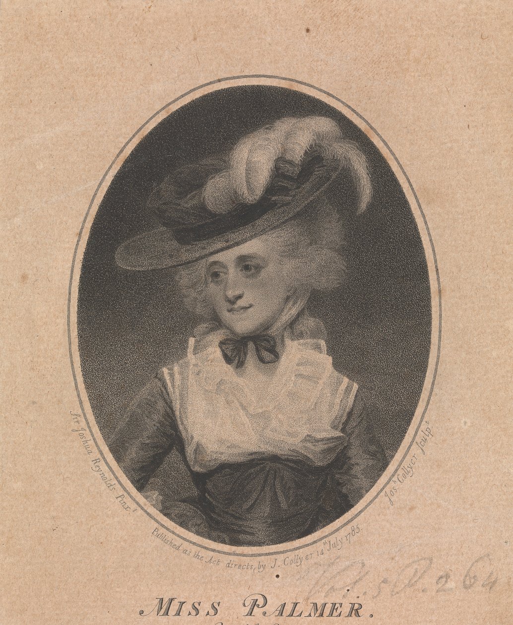 Miss Mary Palmer by Joseph Collyer