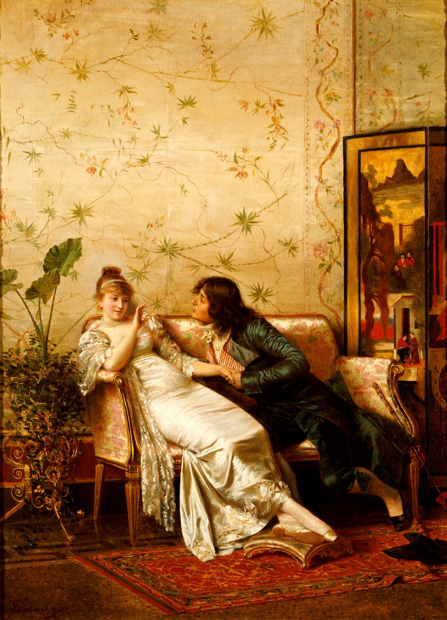 An Amorous Advance by Joseph Frederick Charles Soulacroix