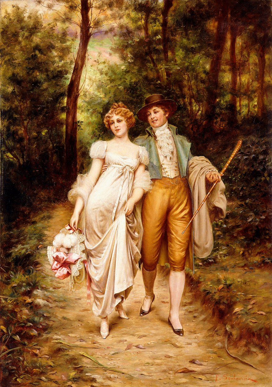 Courtship by Joseph Frederick Charles Soulacroix