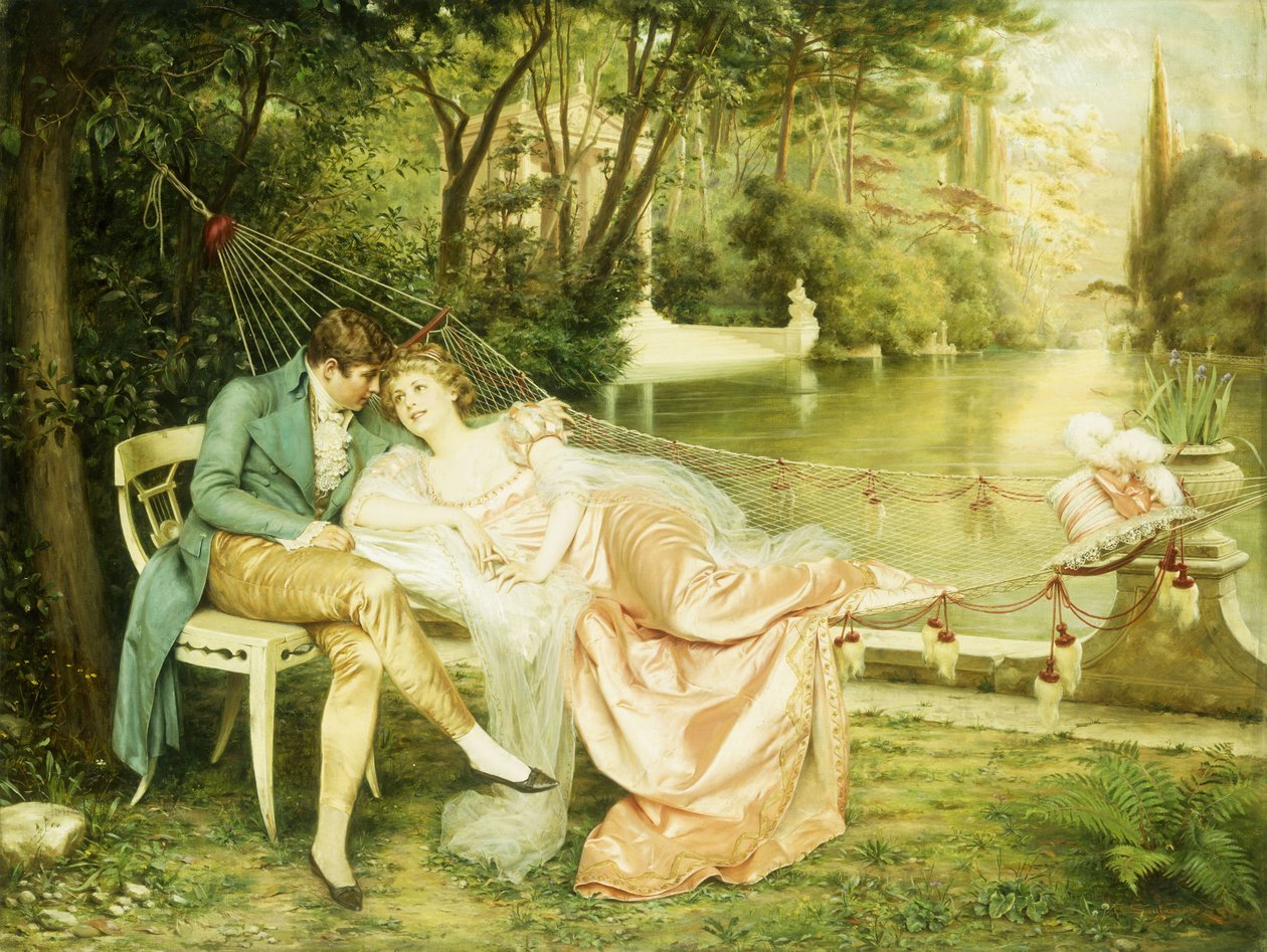 Flirtation by Joseph Frederick Charles Soulacroix