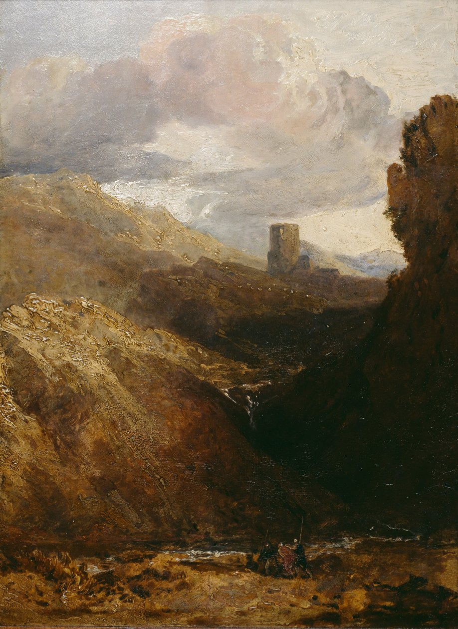 Dolbadarn Castle by Joseph Mallord William Turner