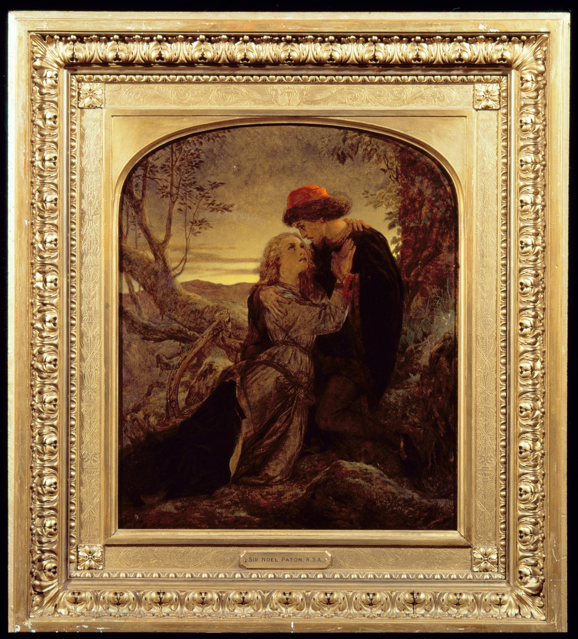 Lovers Tryst by Joseph Noel Paton
