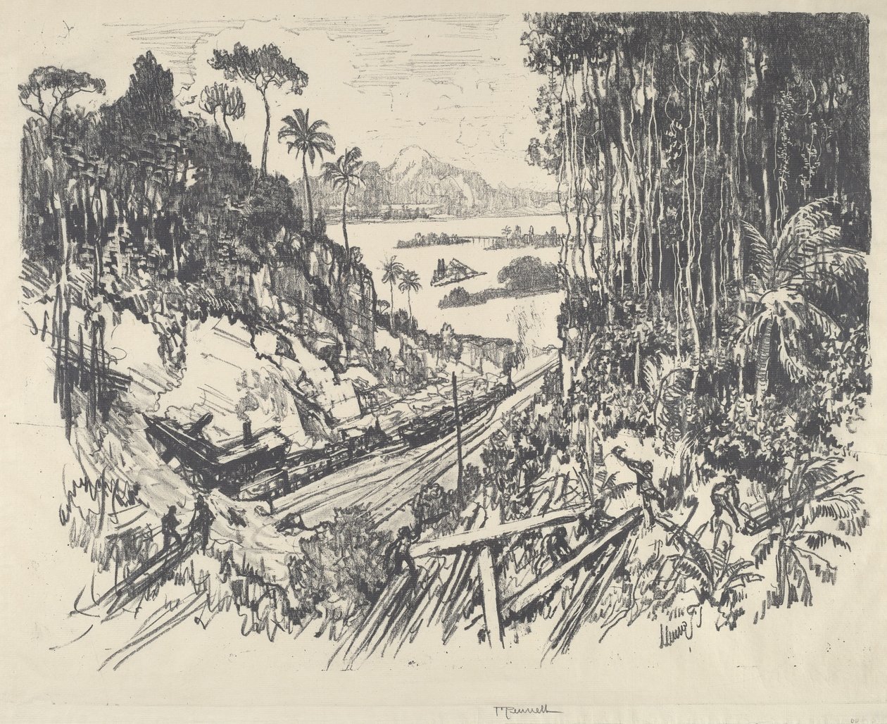 The Jungle by Joseph Pennell