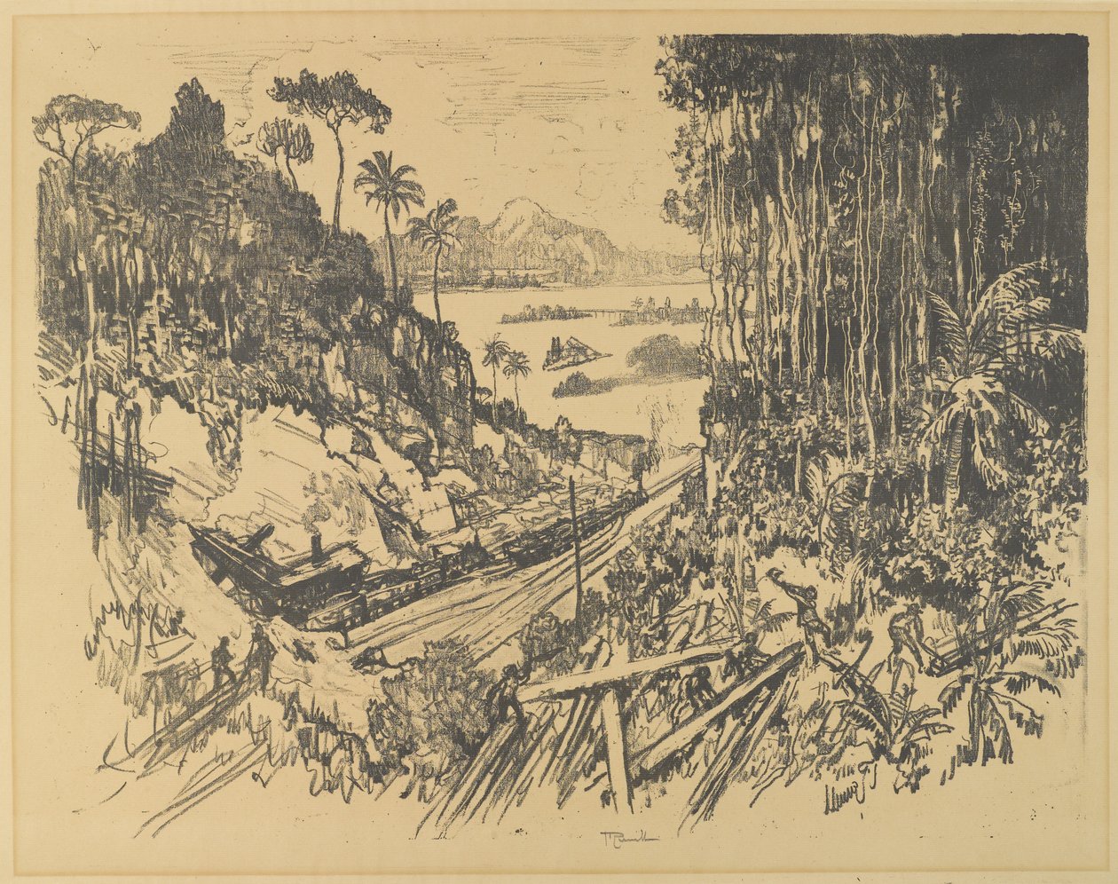 The Jungle by Joseph Pennell
