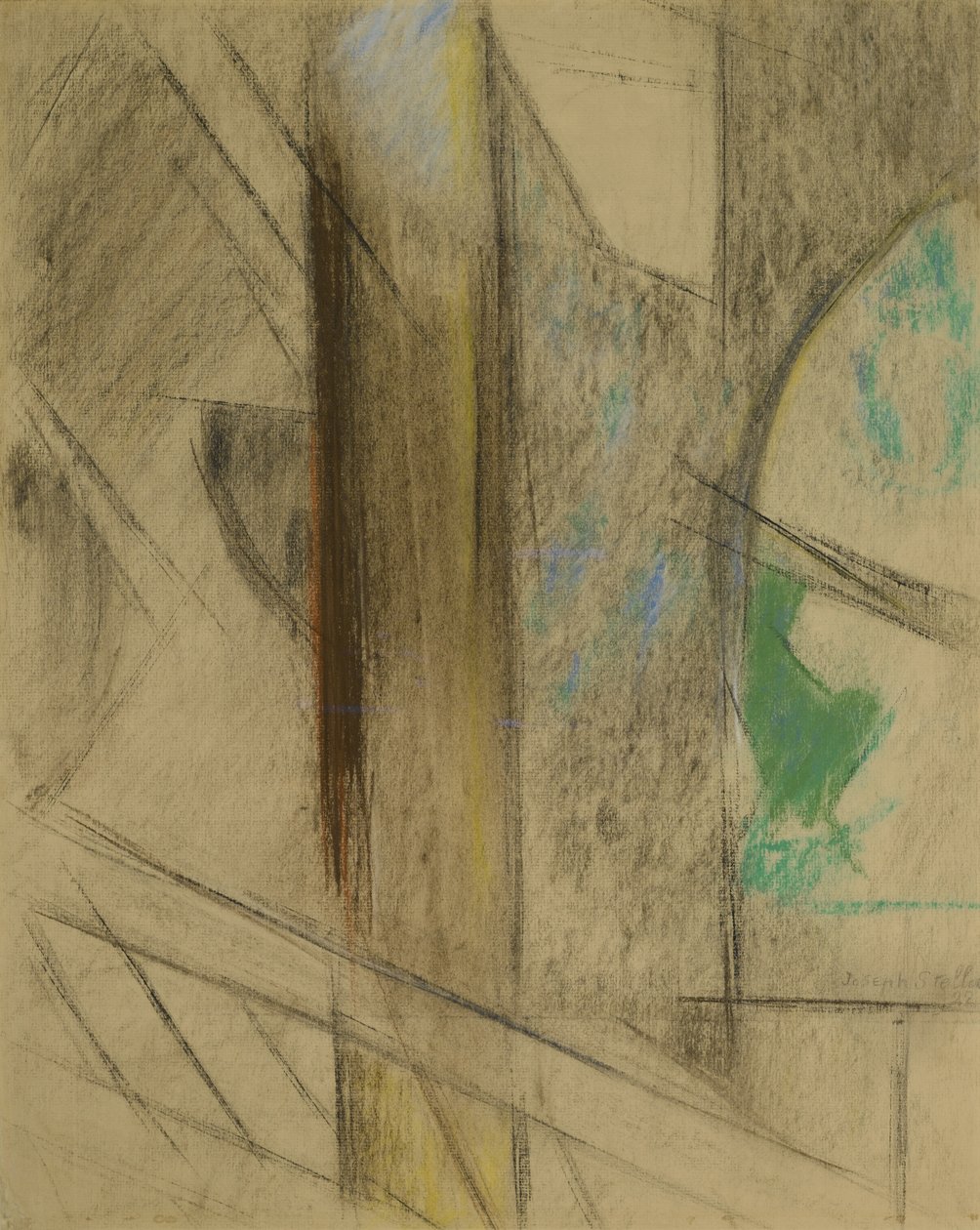 Study for Brooklyn Bridge by Joseph Stella