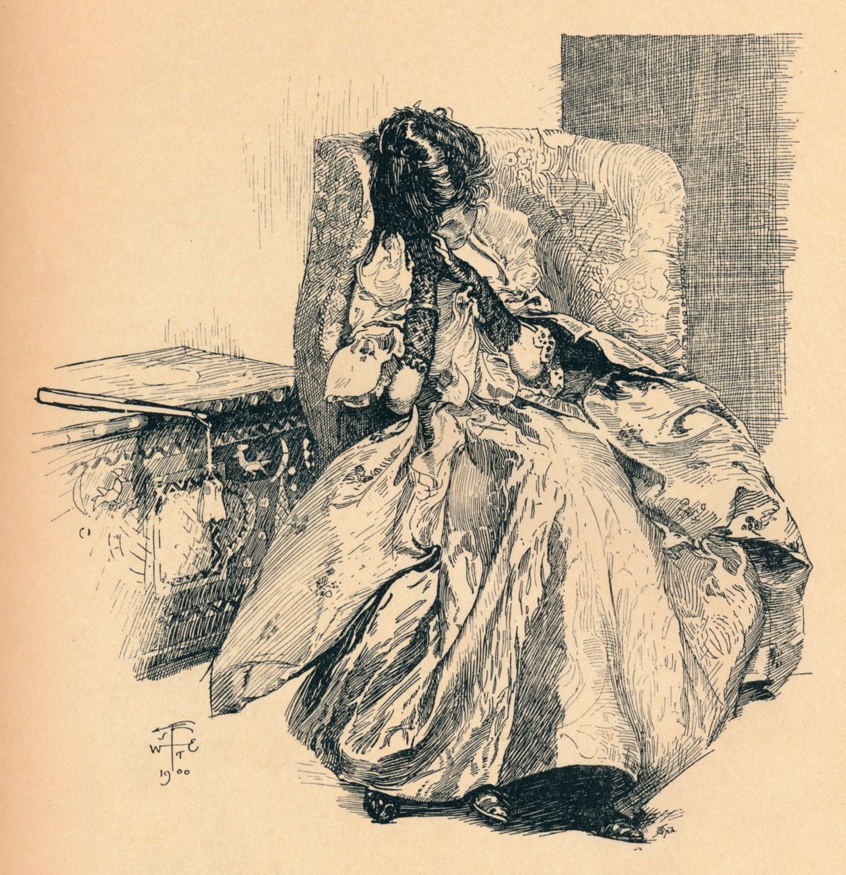 A Reverie, c1900 by Joseph Walter West