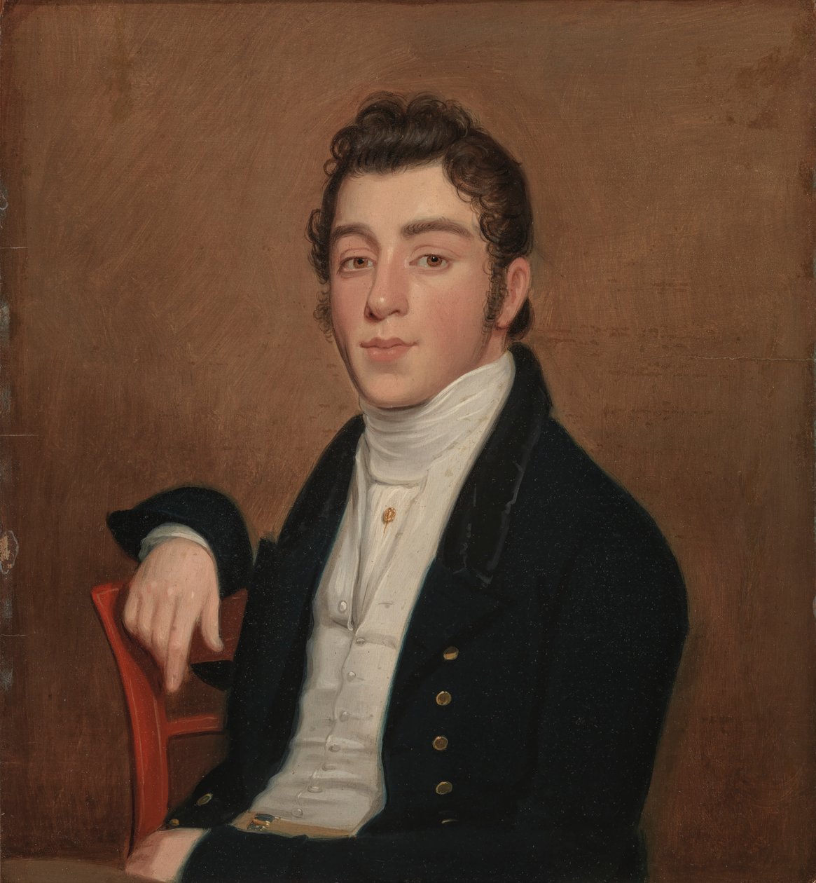 Portrait of Mendes Cohen by Joseph Wood