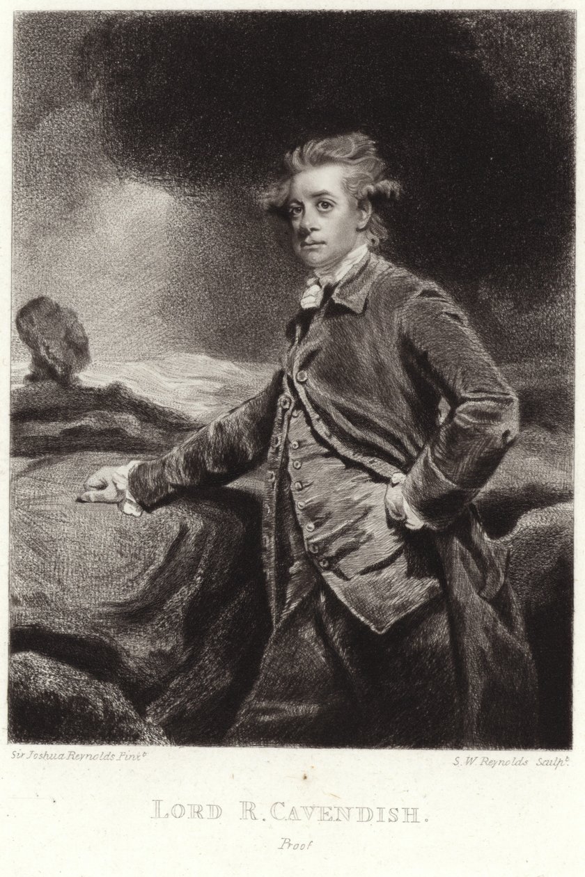 Portrait of Lord Richard Cavendish by Joshua Reynolds