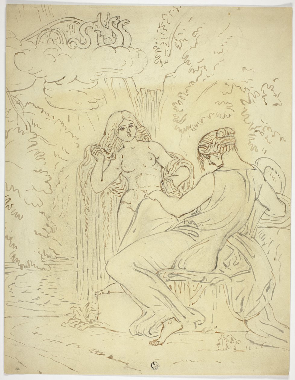 Ceres and Proserpine by Joshua Cristall