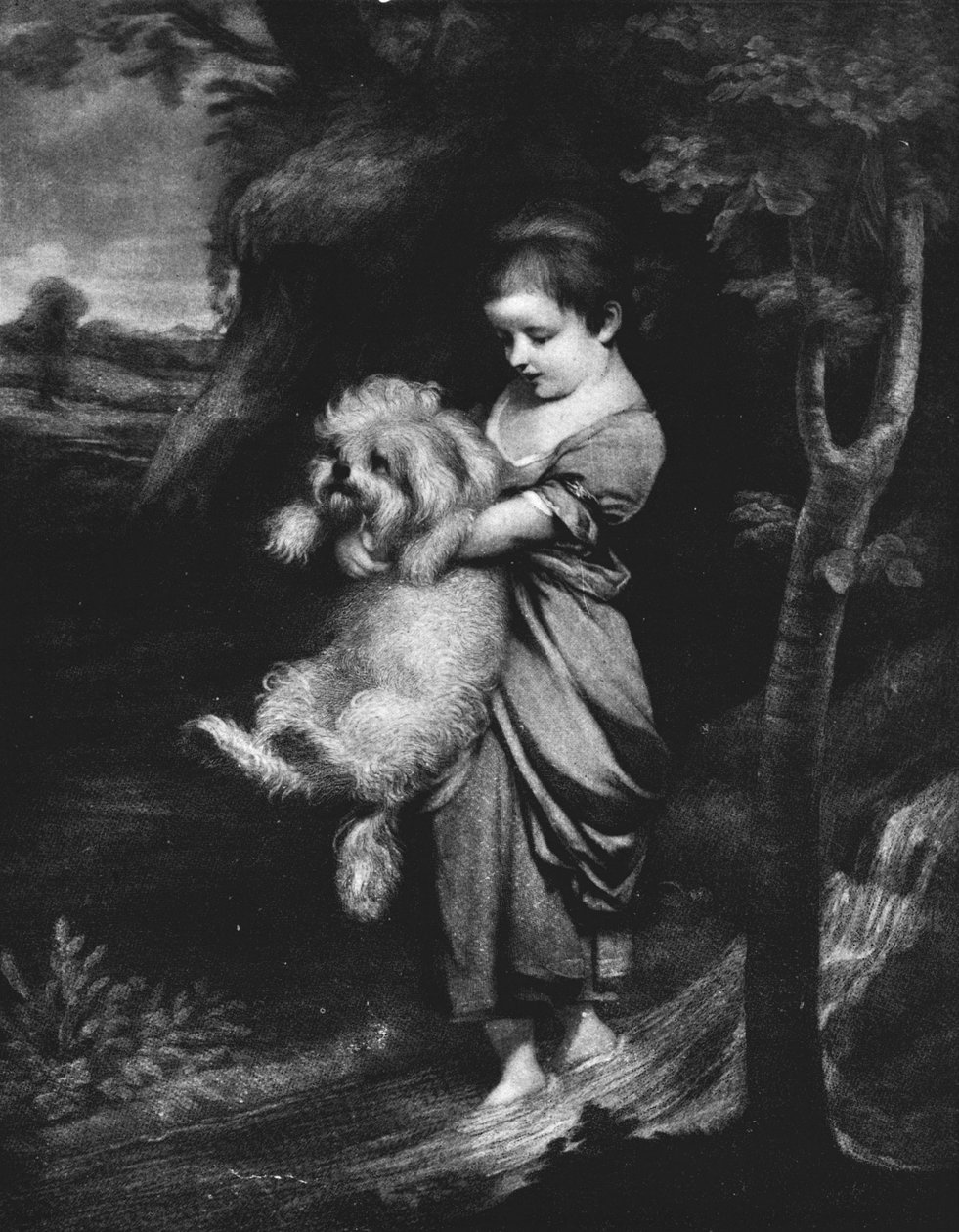 Crossing The Brook by Joshua Reynolds