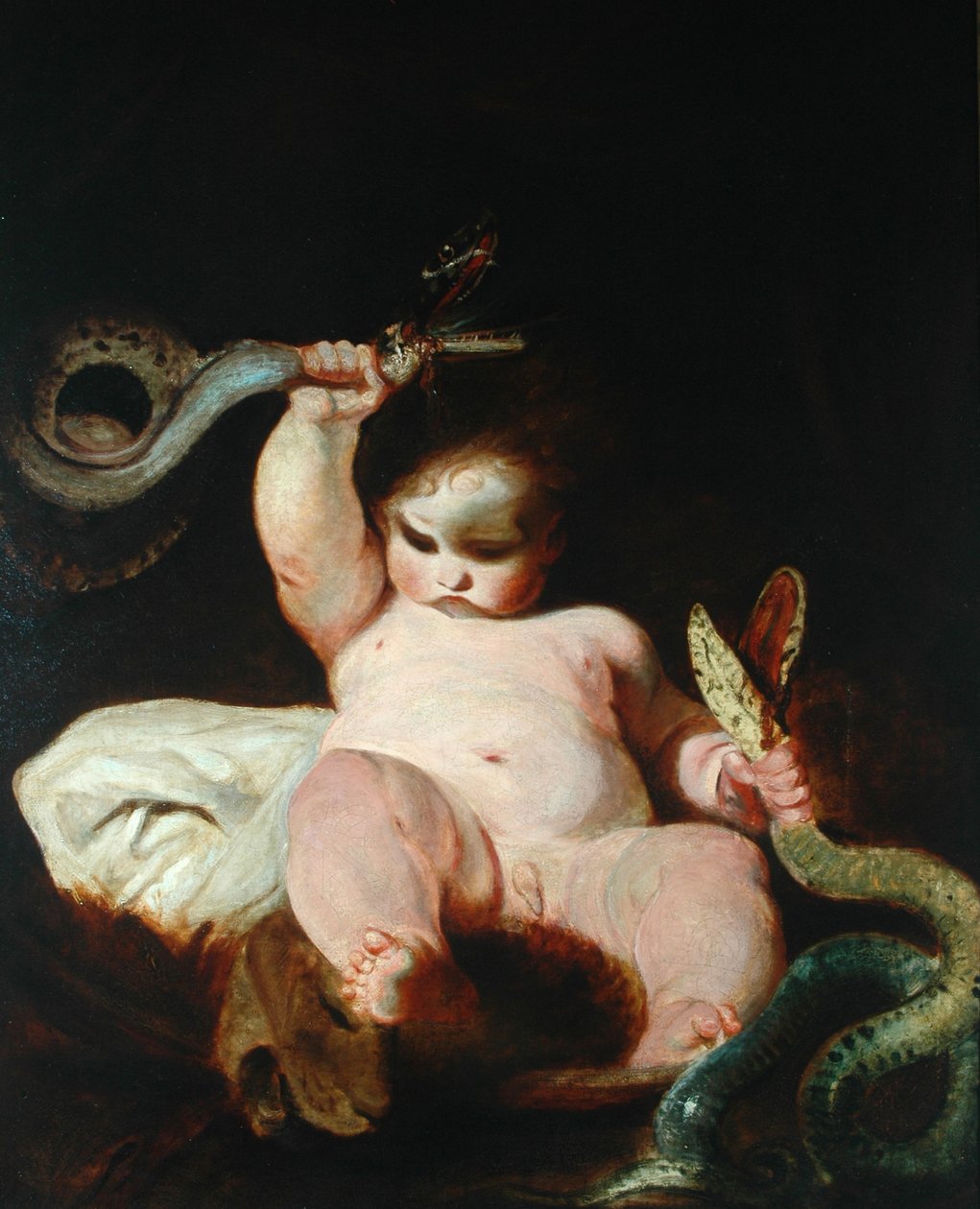 Infant Hercules by Joshua Reynolds